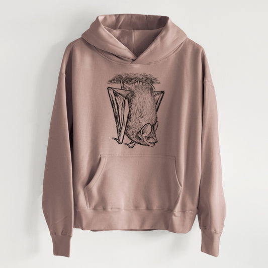 Eptesicus fuscus - Big Brown Bat - Women's Heavyweight Relaxed Hoodie