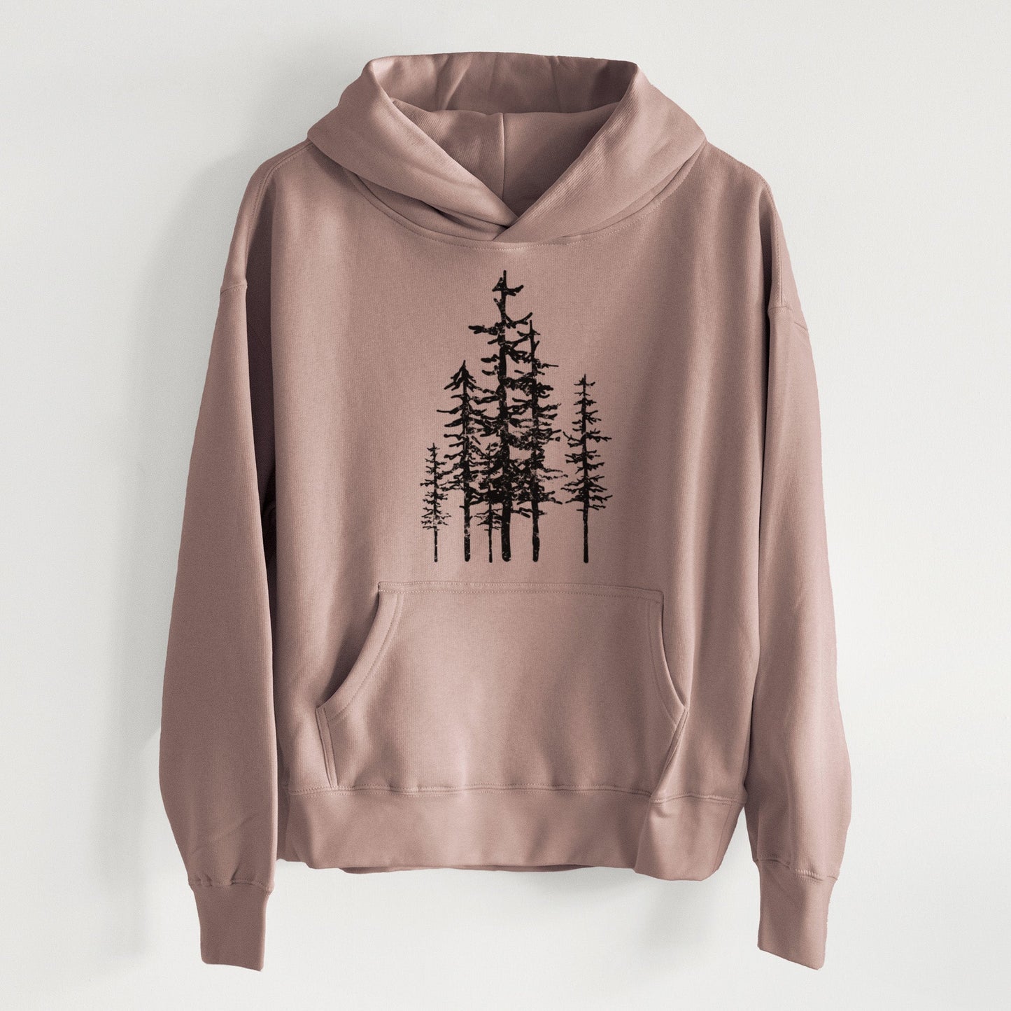 Evergreen Trees - Women's Heavyweight Relaxed Hoodie