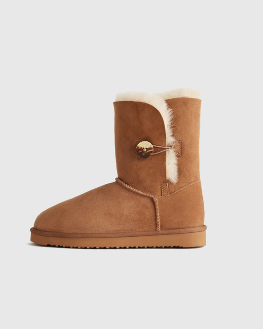 Australian Shearling Button Boot