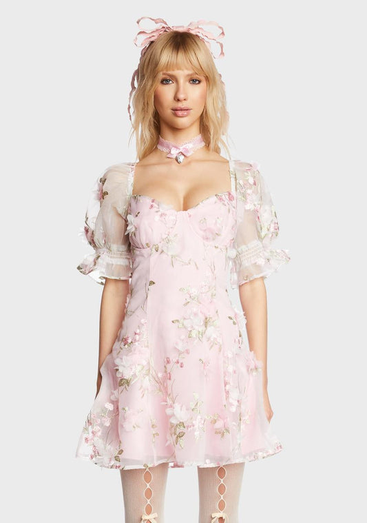 Baby Sweetheart Portrait Mini Dress