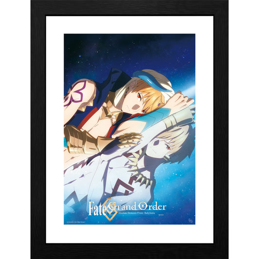 Fate Grand Order Gilgamesh King of Heroes Framed Poster
