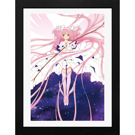 GB Eye Puella Magi Madoka Magica Godess Madoka Framed Poster Print 12" x 16"