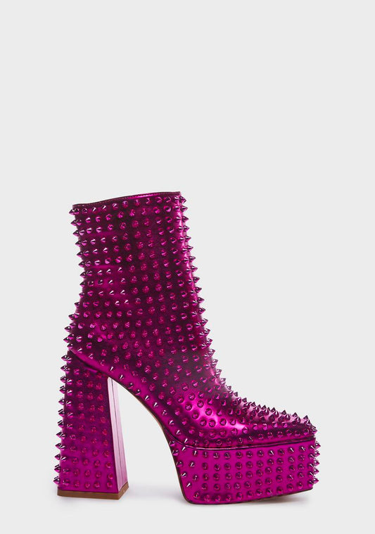 Cora Spiked Platform Boots