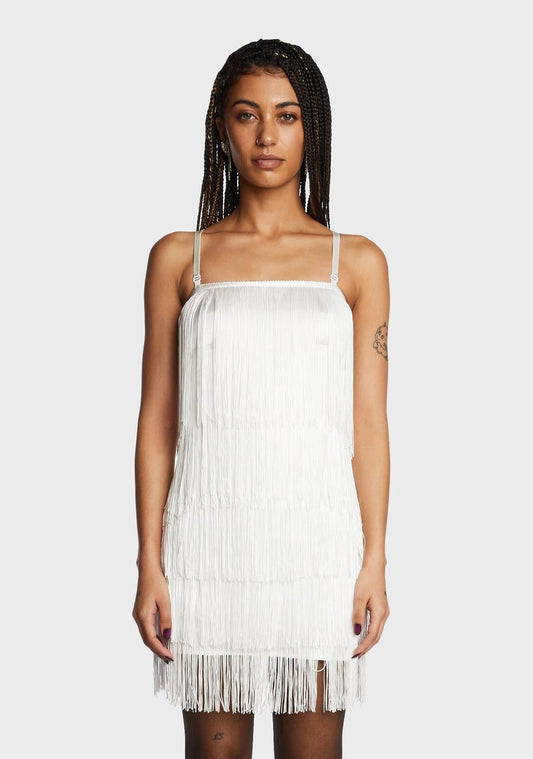 Pure Strut On You Fringe Dress