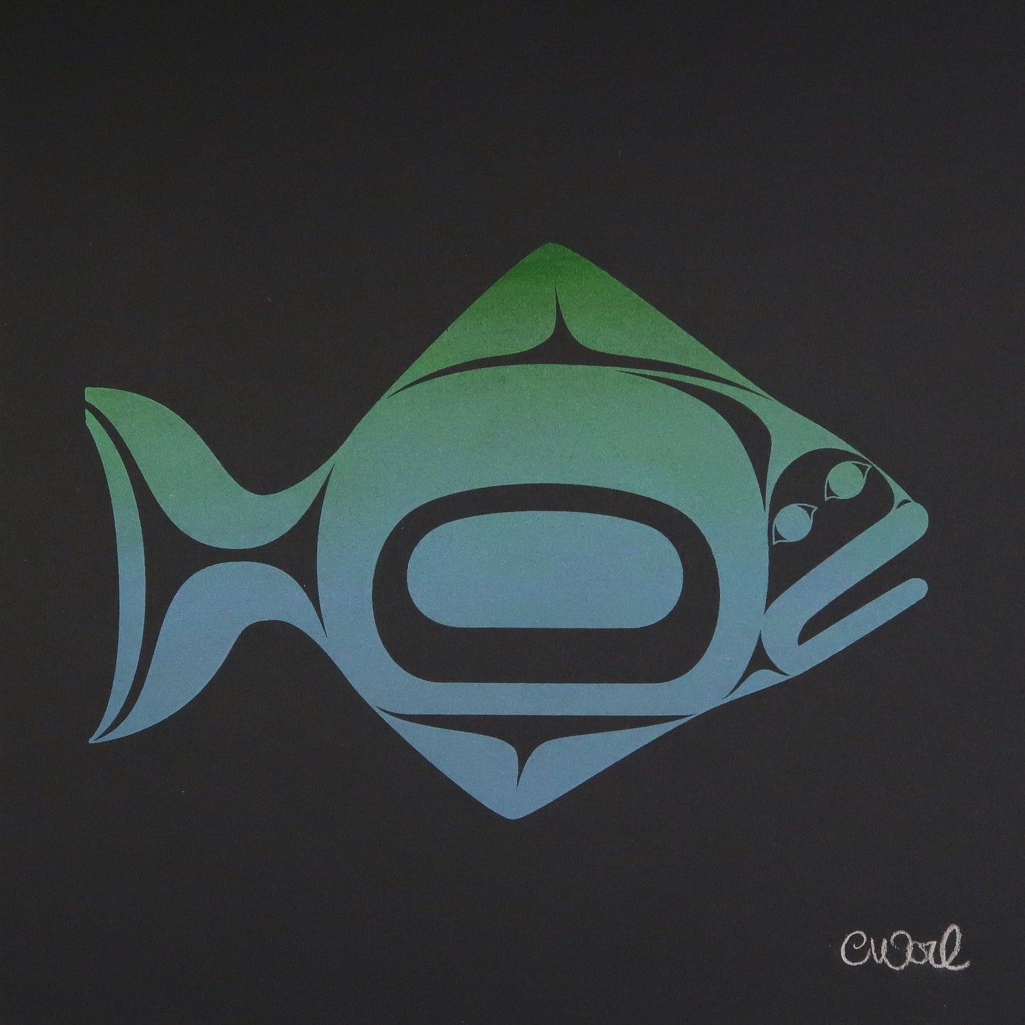 Baby Formline Prints - Black Paper
