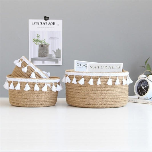 Tassel Basket