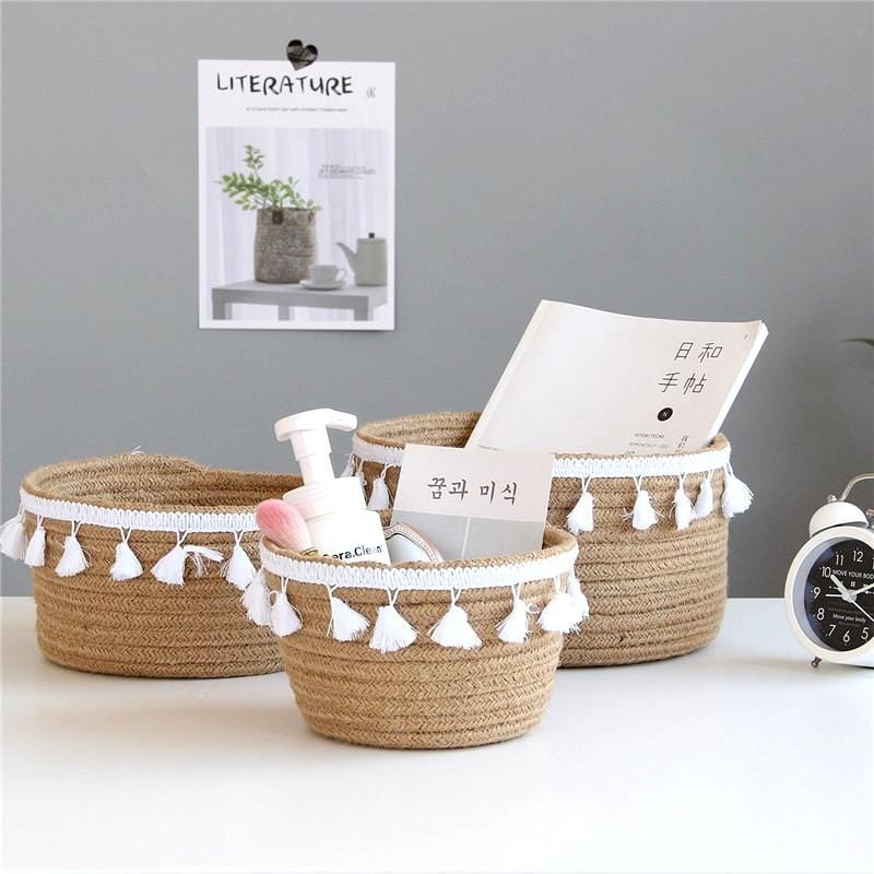Tassel Basket