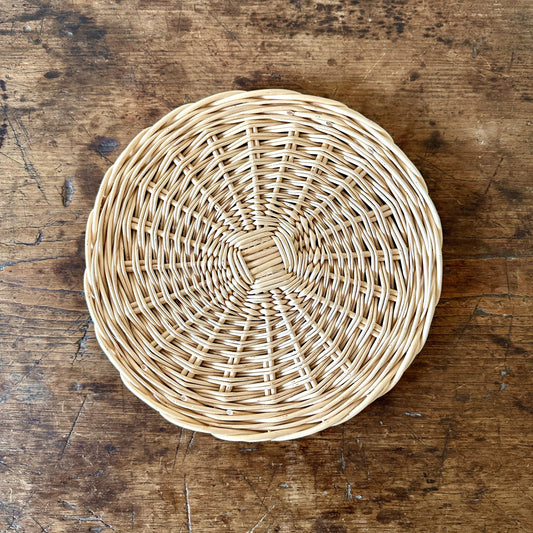 Round Wicker Trivet