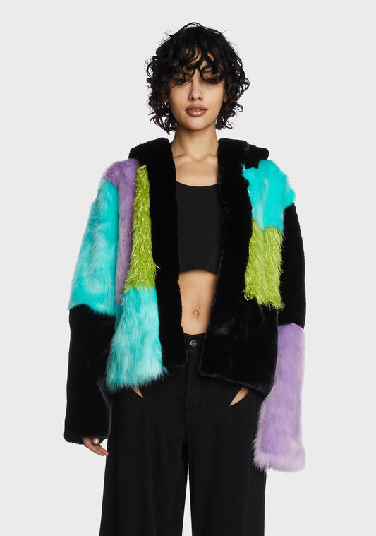 Brat Faux Fur Jacket