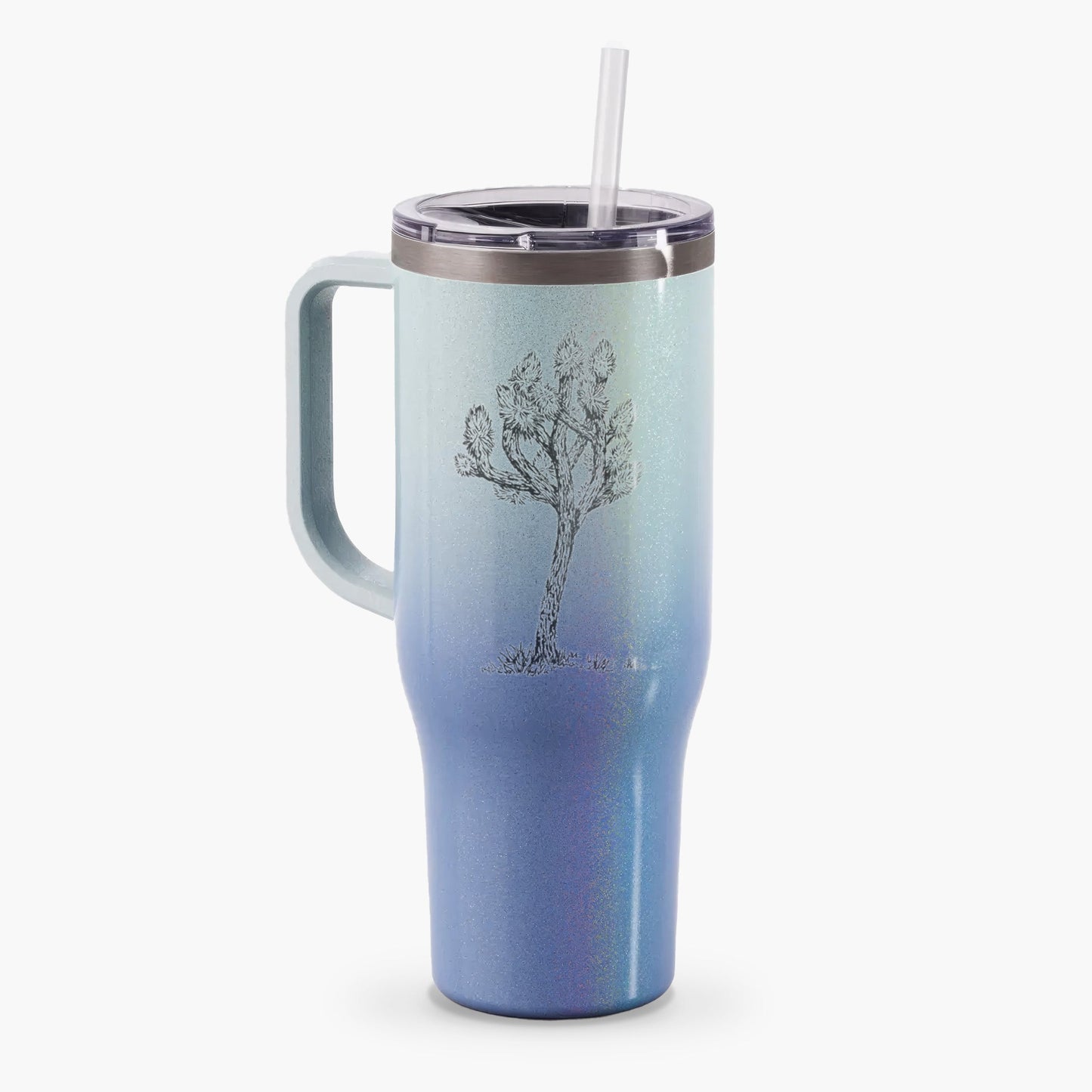Yucca brevifolia - Joshua Tree - 40oz Tumbler with Handle