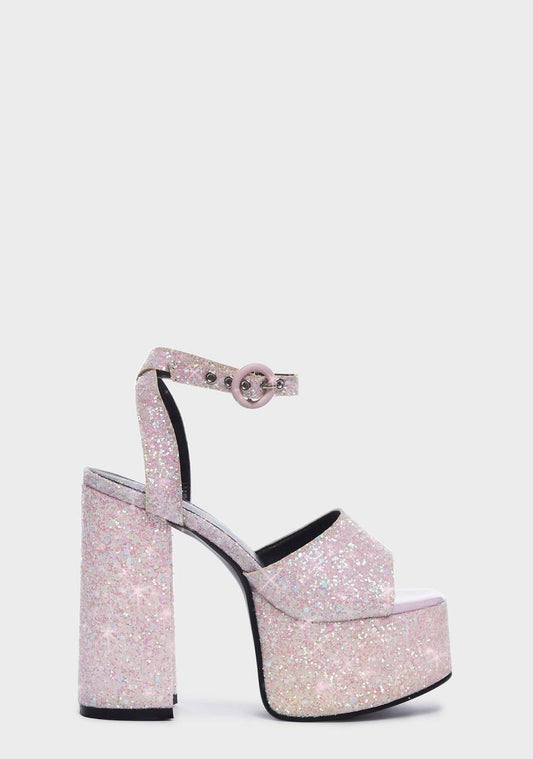 C Me Platform Heels