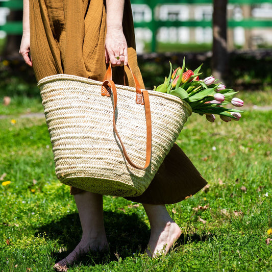 French Market Tote Basket