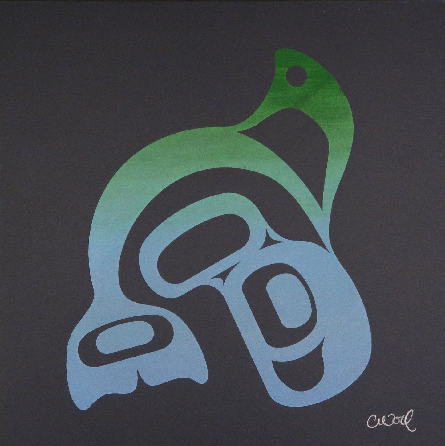 Baby Formline Prints - Black Paper