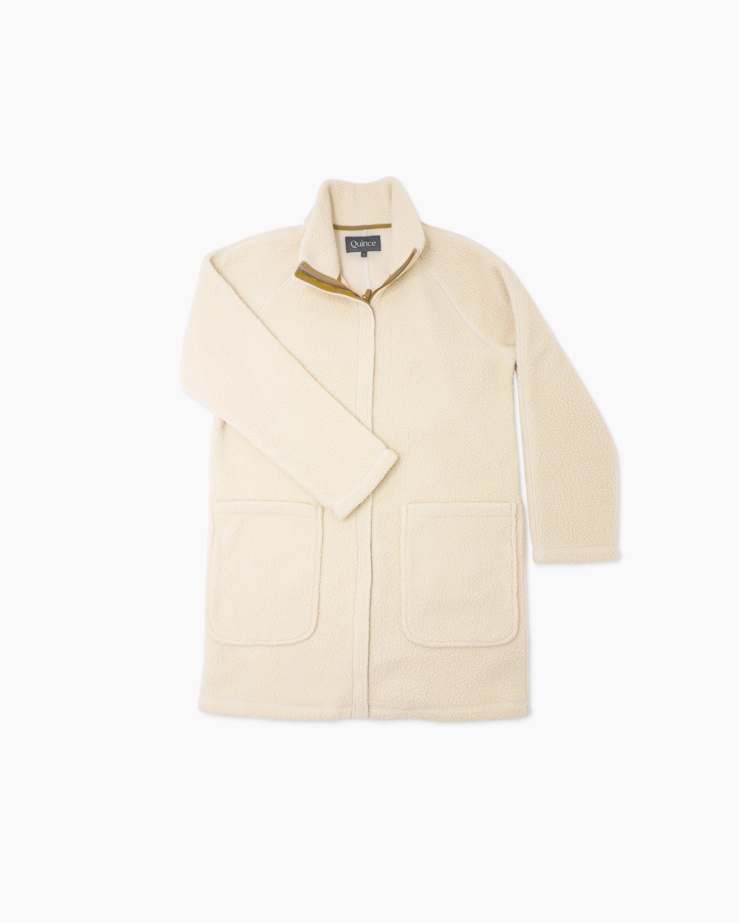 Recycled Sherpa Long Coat