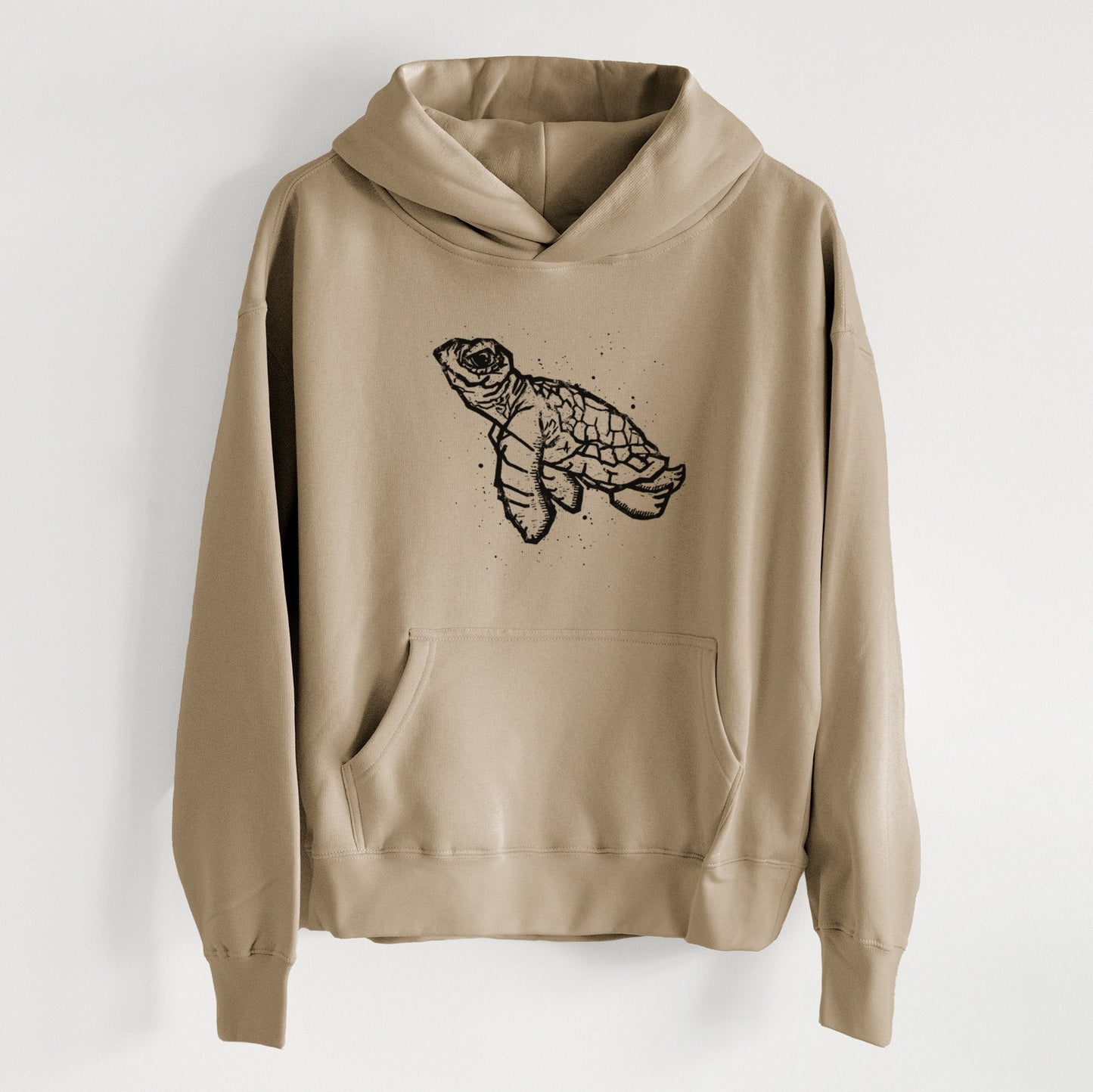 Baby Sea Turtle - Women's Heavyweight Relaxed Hoodie