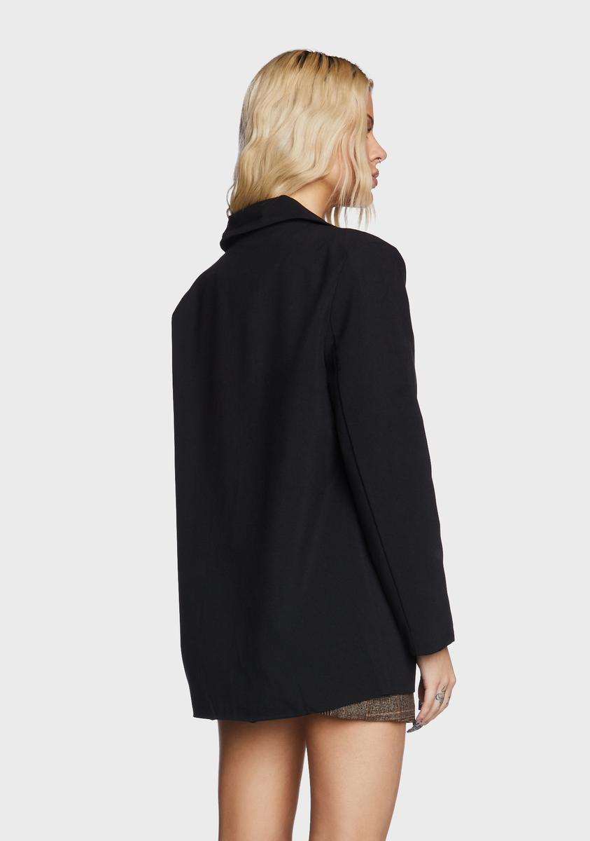 Boyfriend Blazer - Black