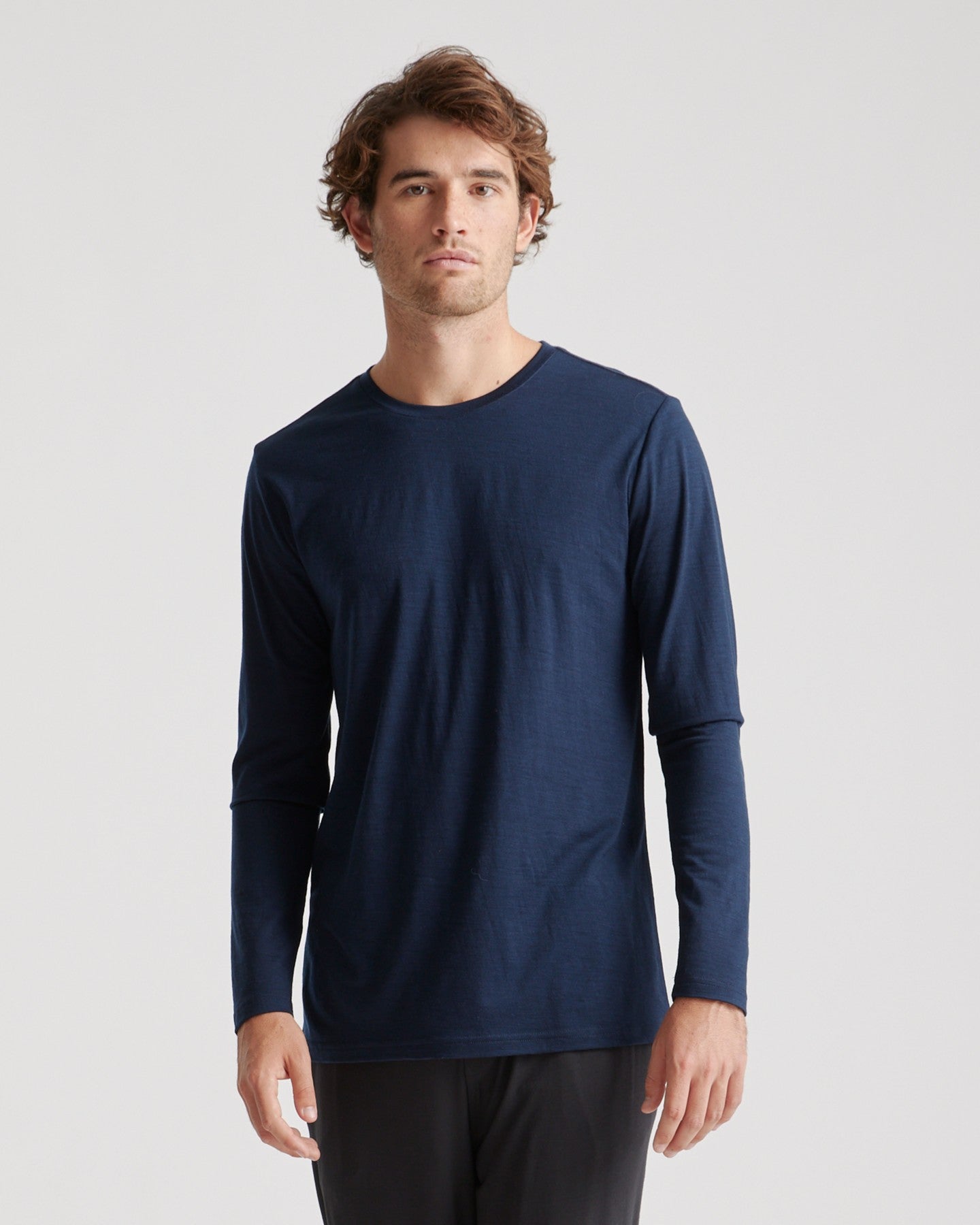 100% Merino Wool All-Season Long Sleeve Base Layer Tee
