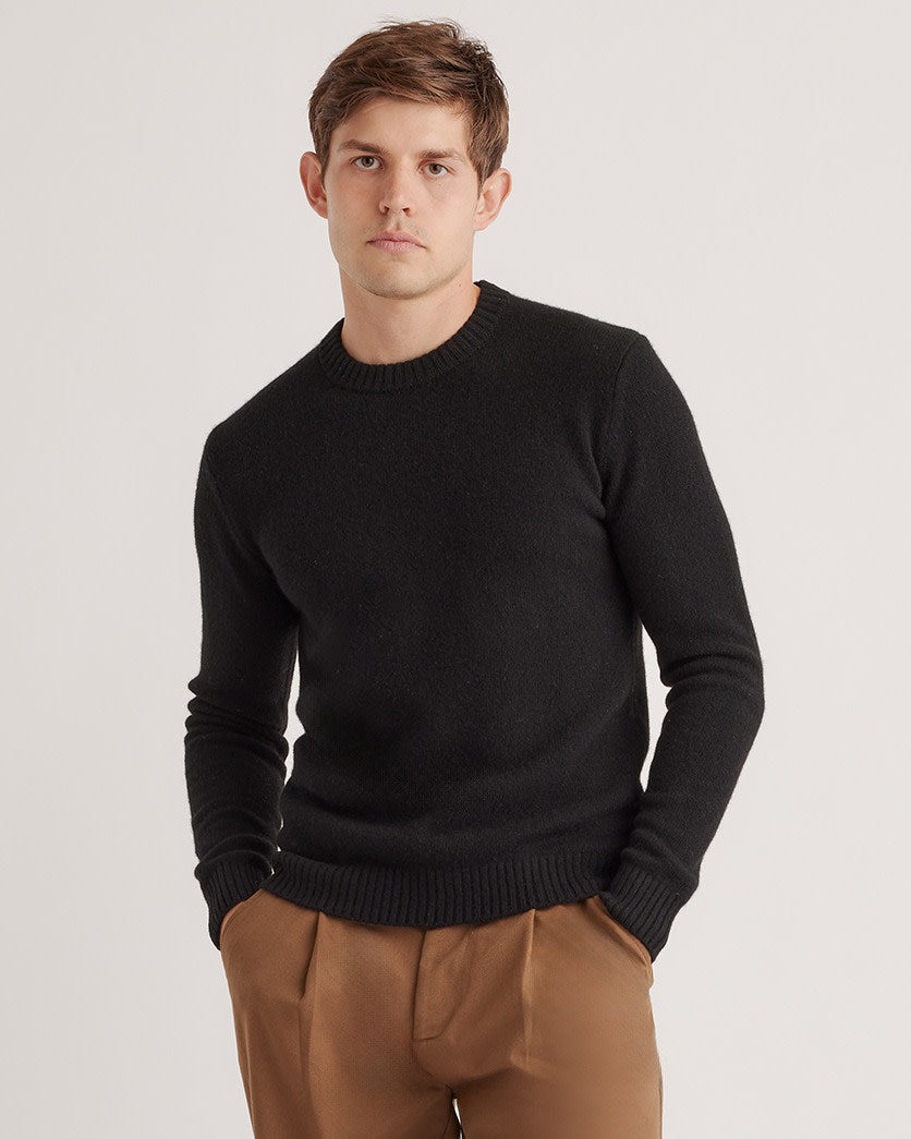 100% Yak Wool Crewneck Sweater