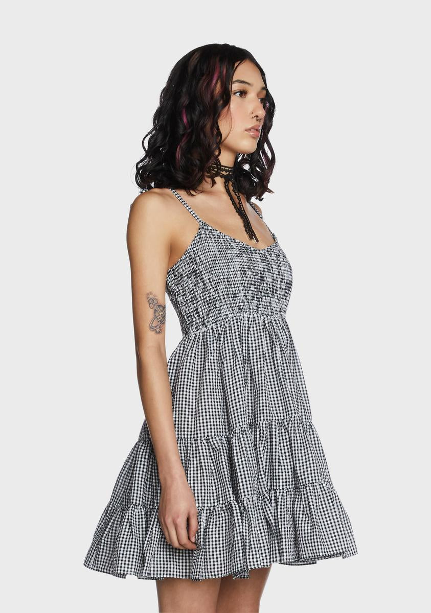 Two Step Dance Mini Dress