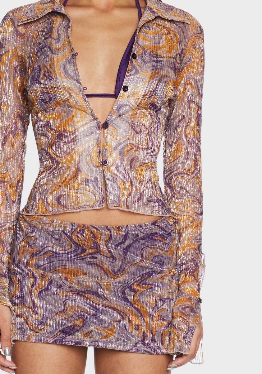Work Of Art Skirt Set