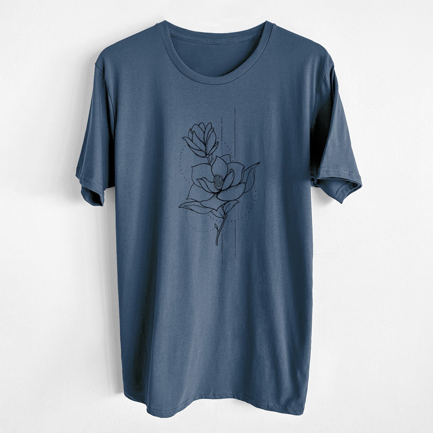 Southern Magnolia Stem - Unisex Crewneck - Made in USA - 100% Organic Cotton