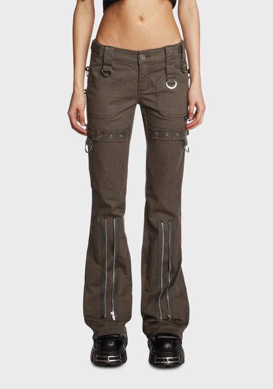 Super Eyelet Low Waist Pants