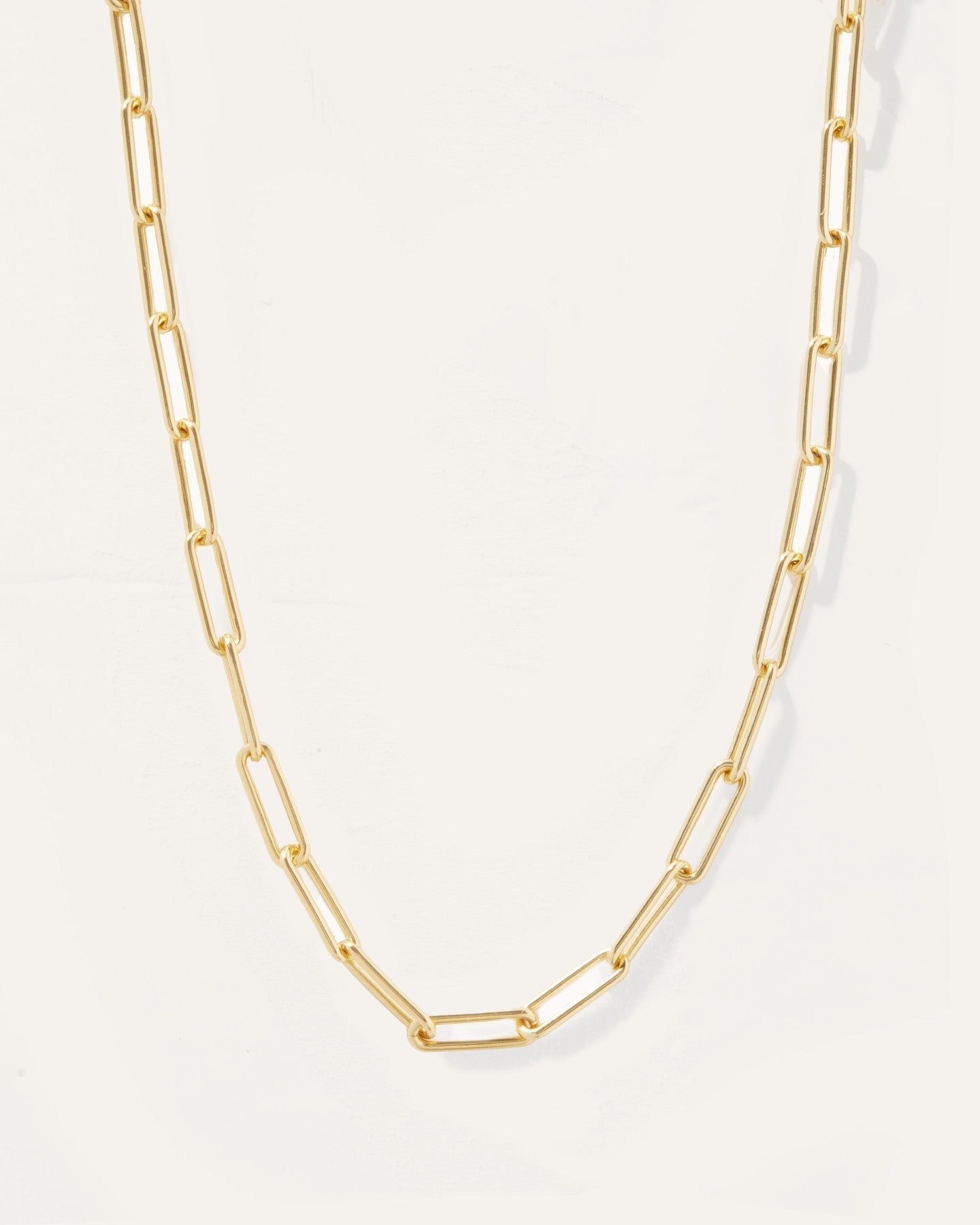 Bold Paperclip Chain Necklace