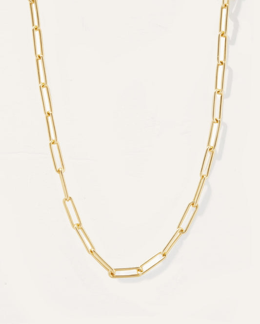 Bold Paperclip Chain Necklace