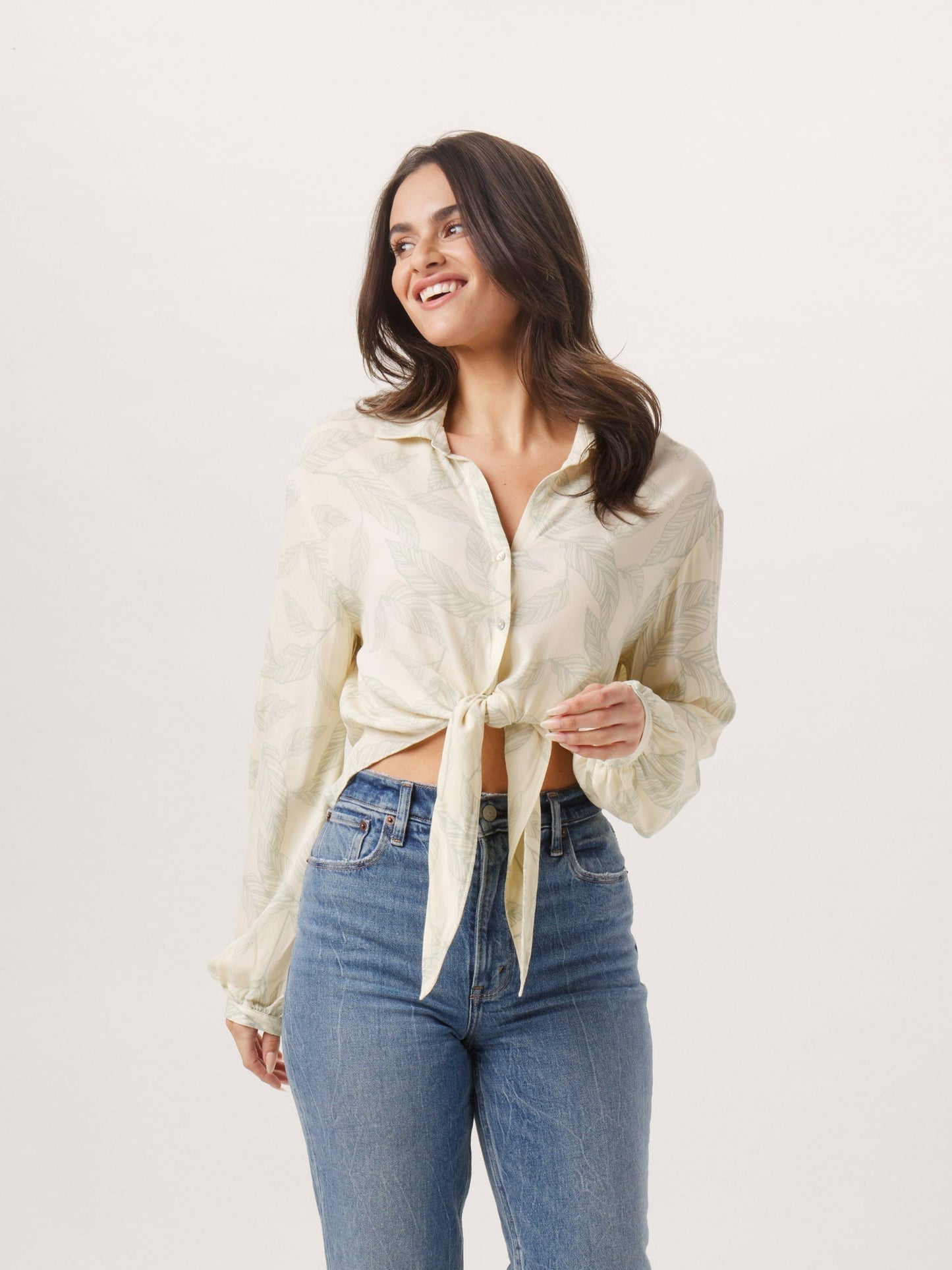 Tie Front Top