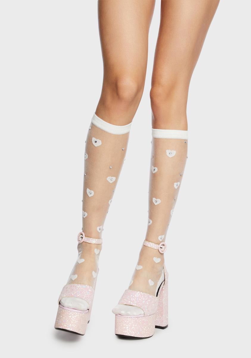 C Me Platform Heels