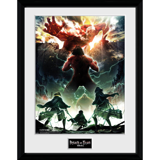 Attack on Titan - Season 2 Key Art Collector Print (12 x 16")