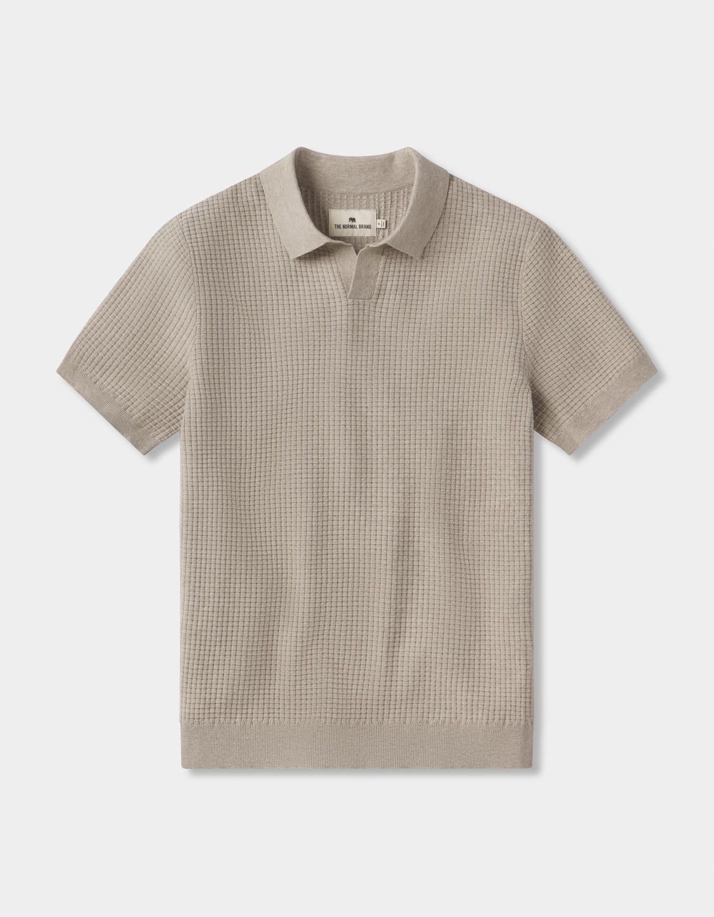 Waffle Stitch Polo