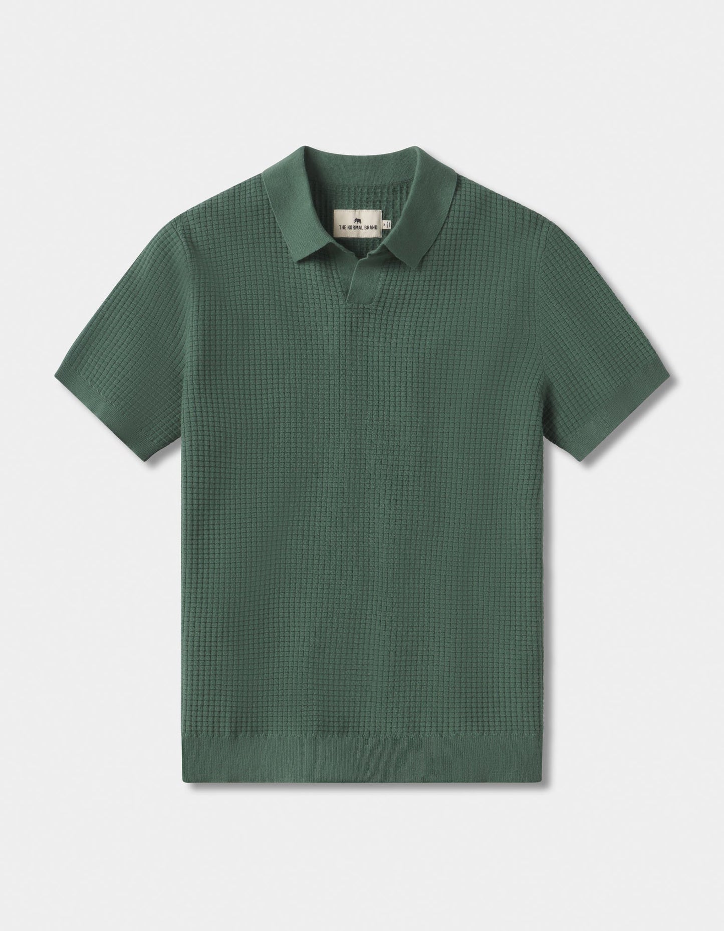 Waffle Stitch Polo