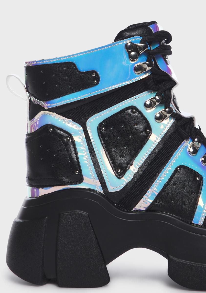 Black Passionfruit-03 Wedge Sneakers