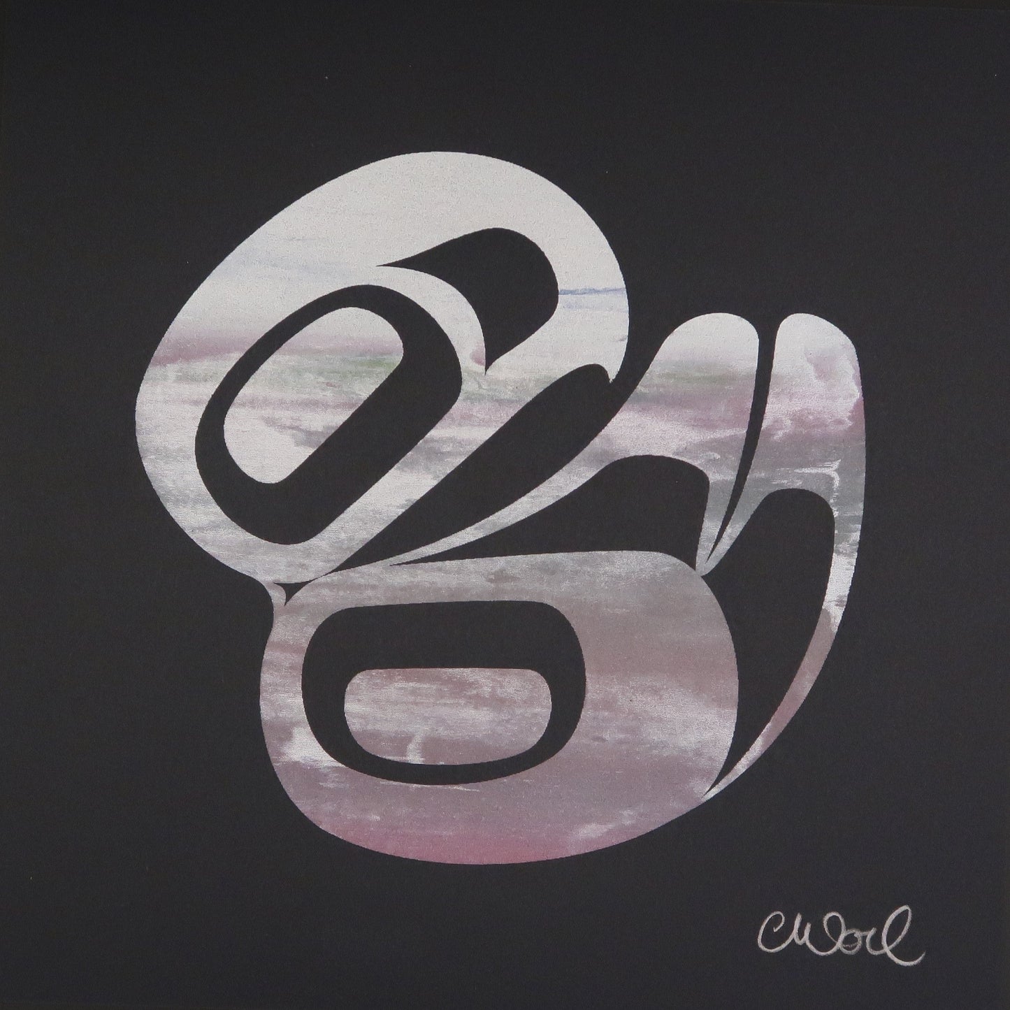 Baby Formline Prints - Black Paper