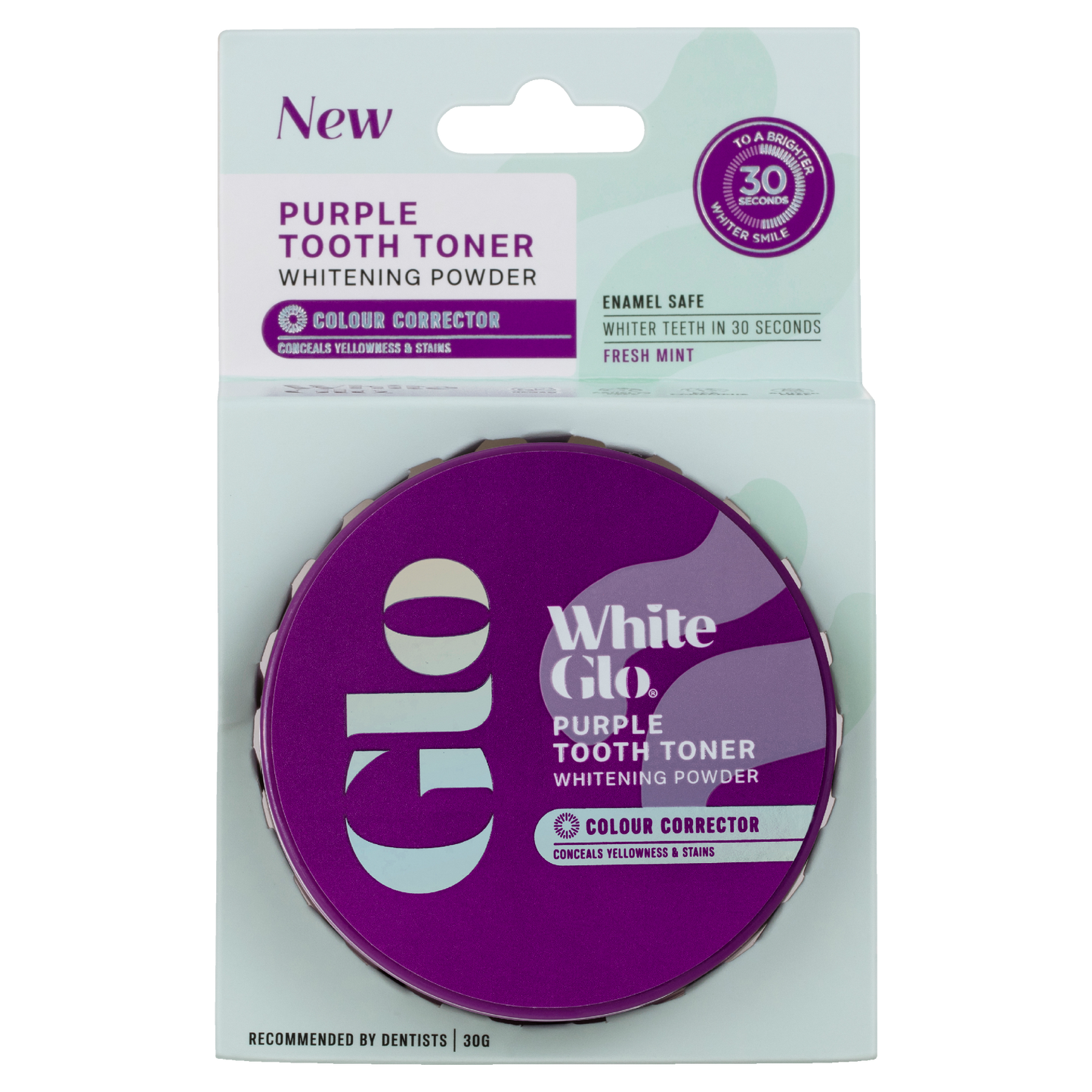 White Glo Purple Tooth Toner Powder