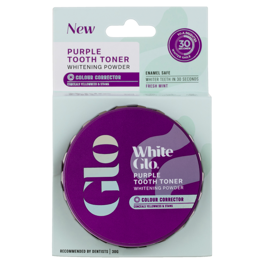 White Glo Purple Tooth Toner Powder