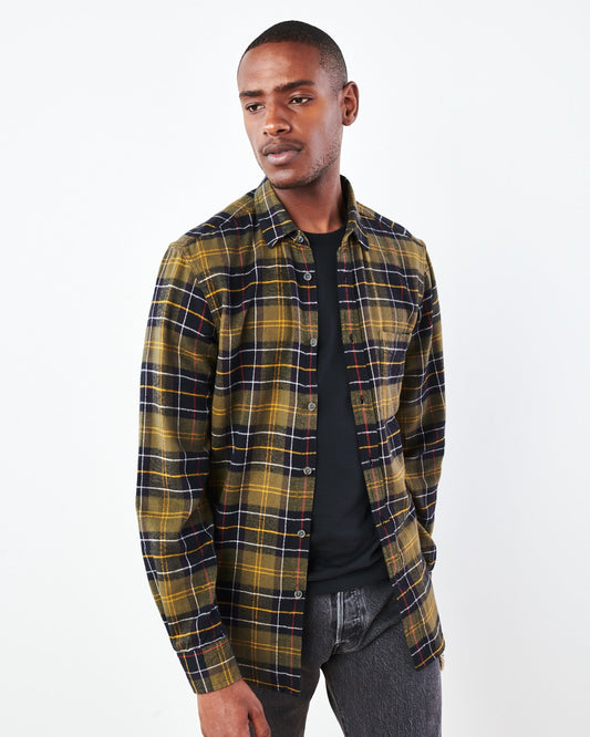 Soft Brushed Plaid Flannel Shirt