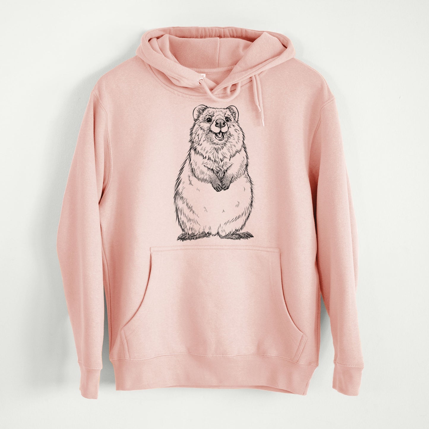 Quokkas - Setonix brachyurus  - Mid-Weight Unisex Premium Blend Hoodie