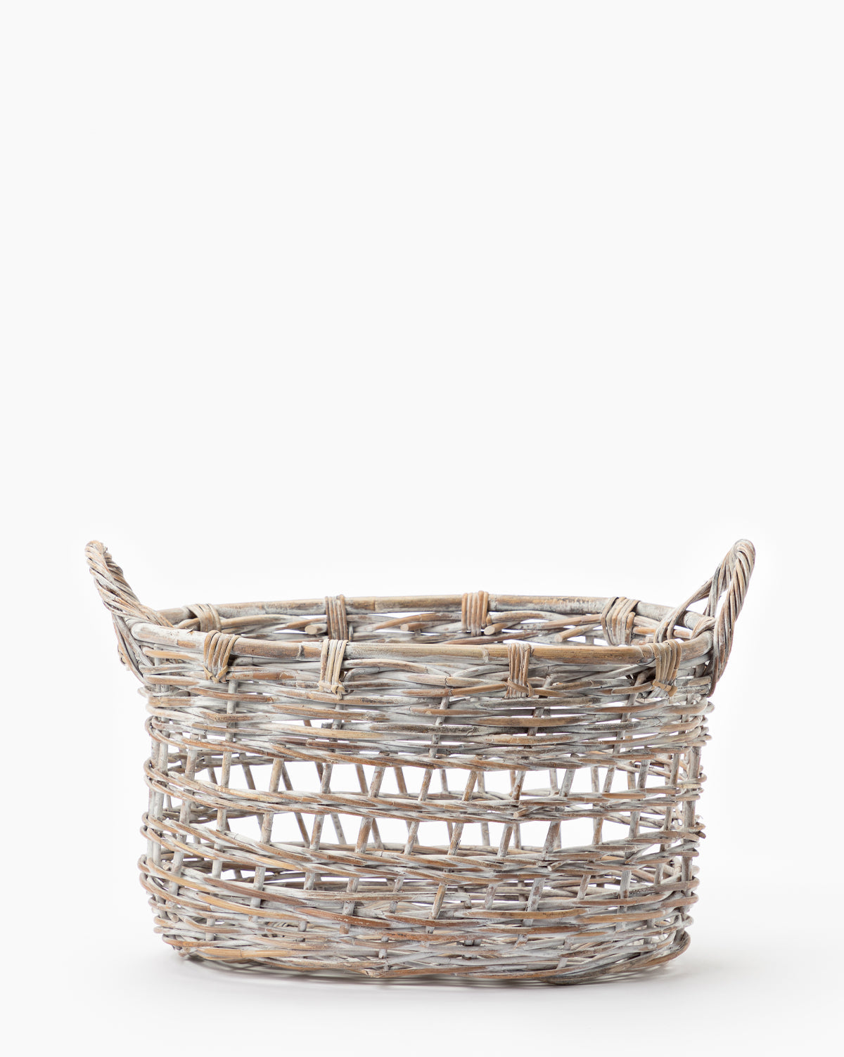 Rattan Handled Basket