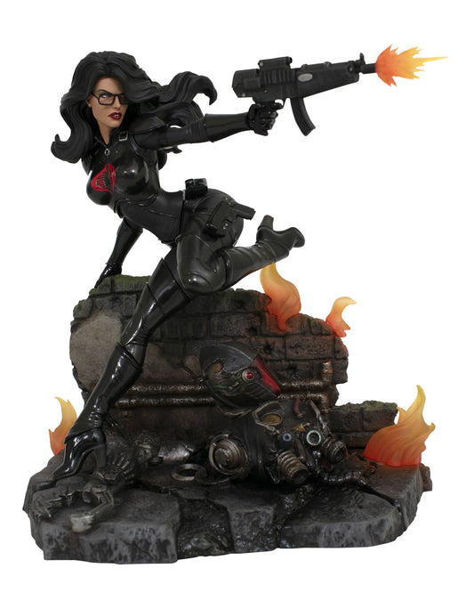 Diamond Select Toys - G.I. Joe Gallery - Baroness - PVC Diorama Statue (84401) LOW STOCK