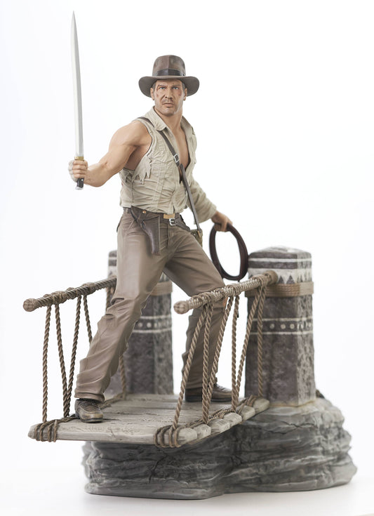 Diamond Select - Indiana Jones and the Temple Of Doom - Rope Bridge Deluxe PVC Statue (84654) LOW STOCK