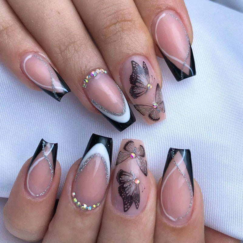 24pcs False Nails