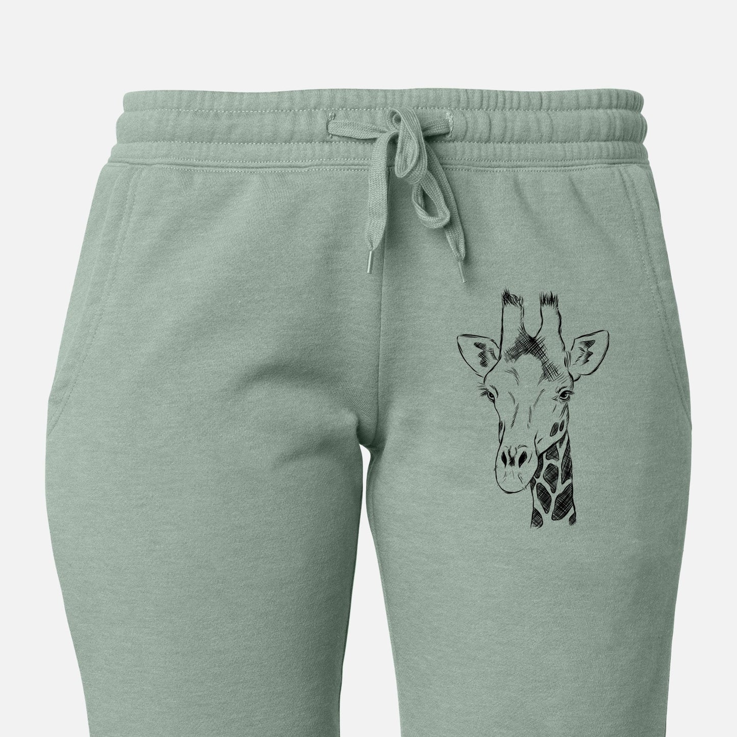 Southern Giraffe - Giraffa giraffa - Women's Cali Wave Jogger Sweatpants