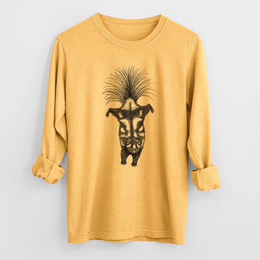 Eastern Spotted Skunk - Spilogale putorius - Heavyweight 100% Cotton Long Sleeve