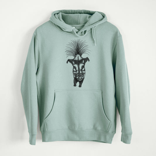 Eastern Spotted Skunk - Spilogale putorius  - Mid-Weight Unisex Premium Blend Hoodie