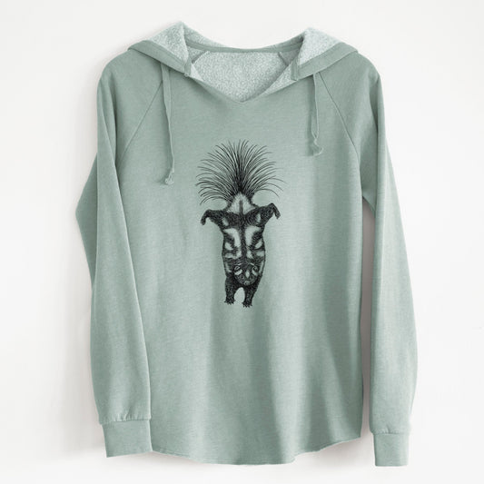 Eastern Spotted Skunk - Spilogale putorius - Cali Wave Hooded Sweatshirt