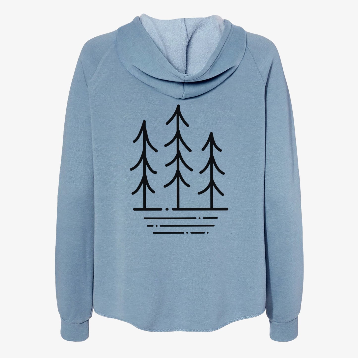 Three Trees - Women's Cali Wave Zip-Up Sweatshirt