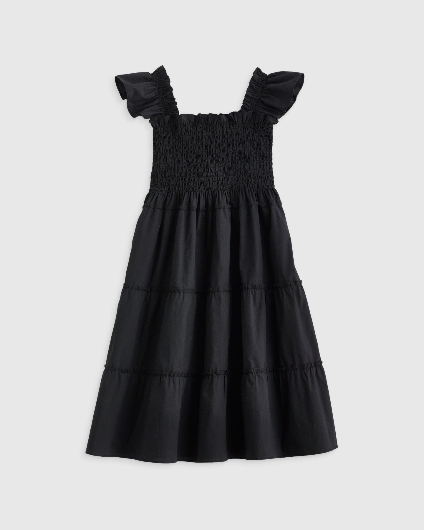 100% Cotton Poplin Smocked Dress