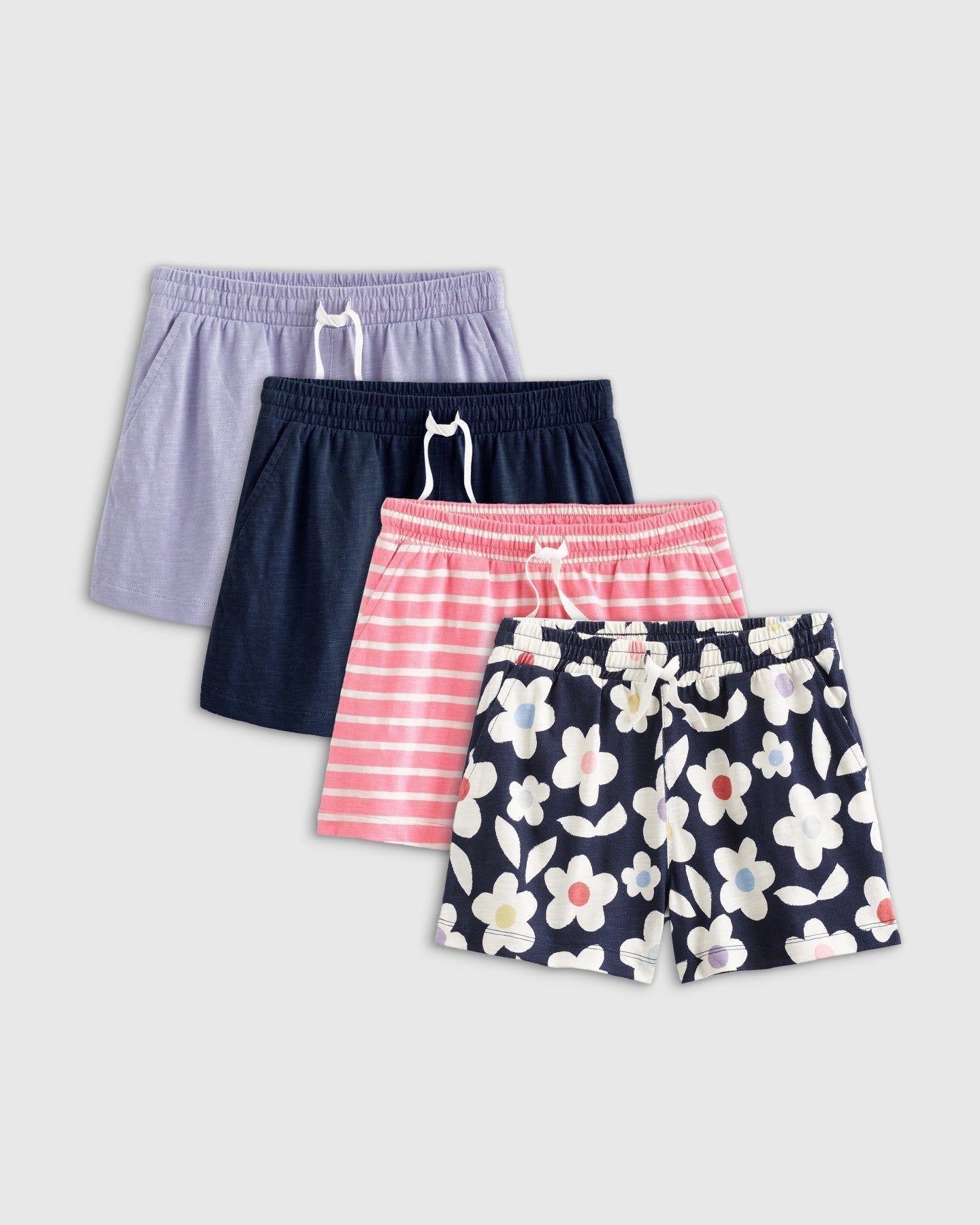 100% Organic Cotton Slub Field Short 4-Pack